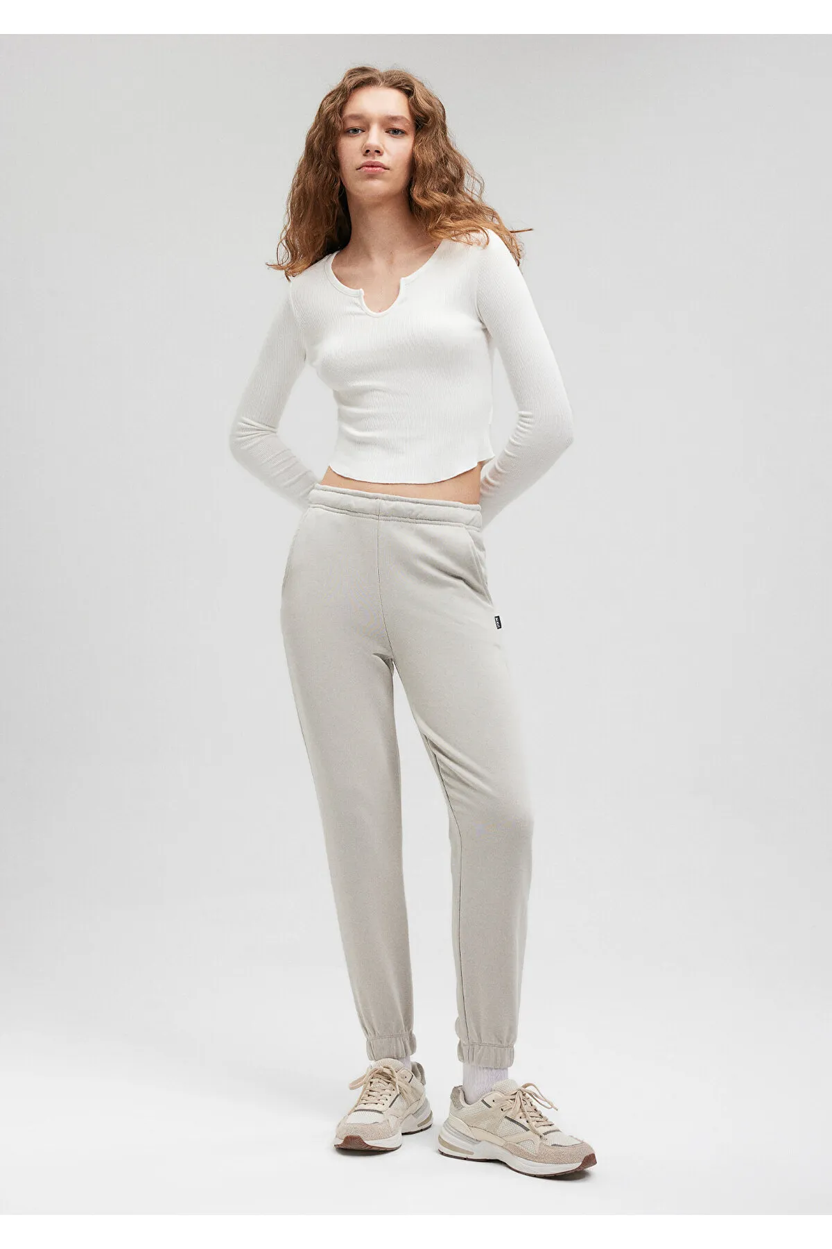 Mavi  Beige Basic Jogginghose1600823-70134