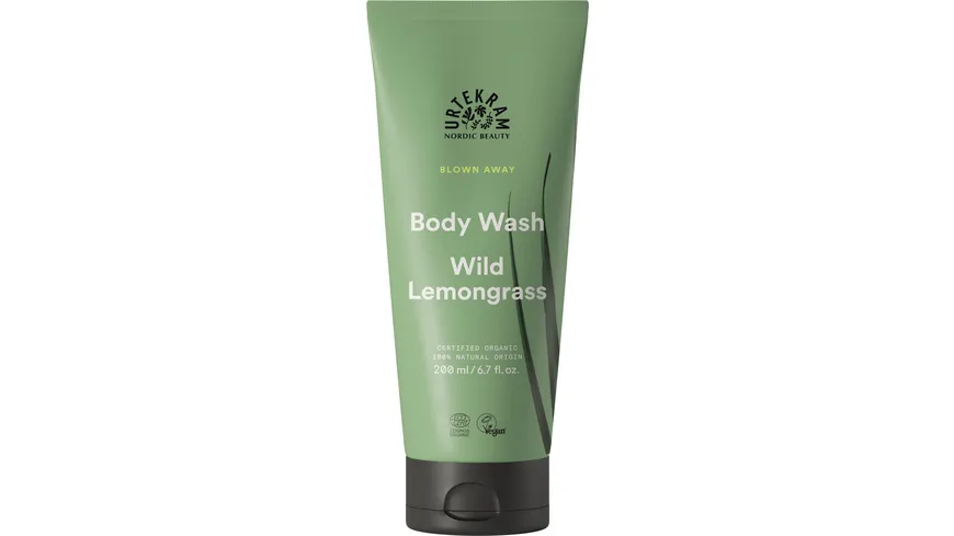 URTEKRAM Blown Away Body Wash Wild Lemongrass 200 ml