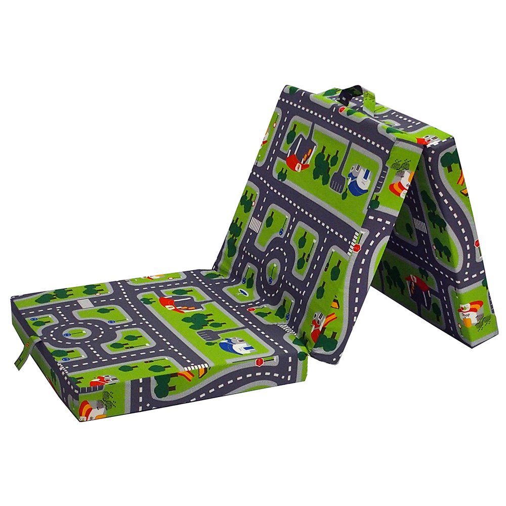 Klappmatratze Faltmatratze Reisematratze 190x70x10cm Kinder, VitaliSpa®, 10 cm hoch