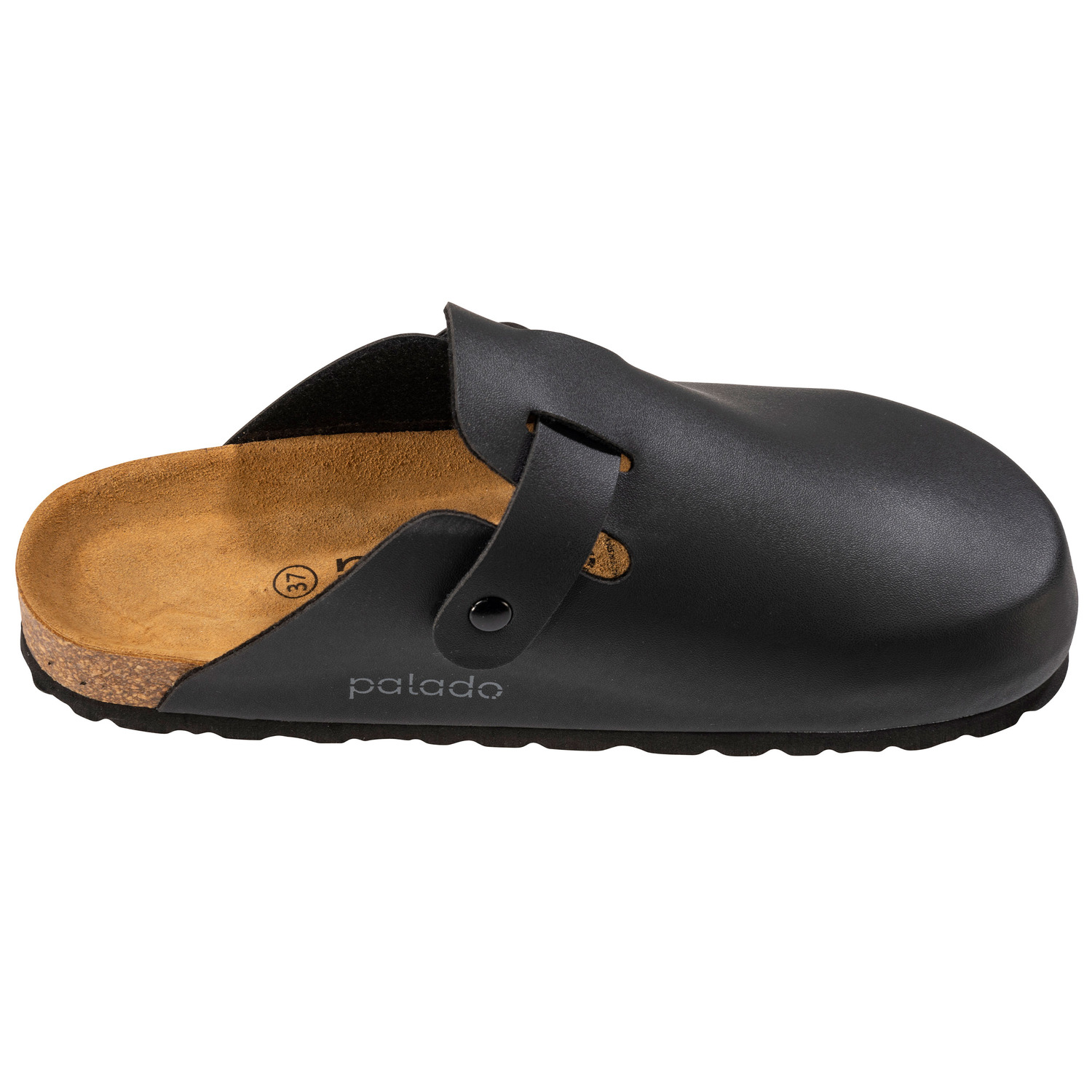 Palado Kiel Damen, Pantoletten, Damen, Schwarz