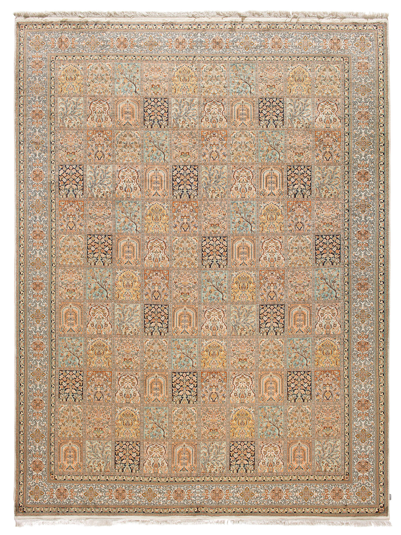 Kaschmir Seide 16/16 ca. 247 x 332 cm, Unikat / Einzelstück