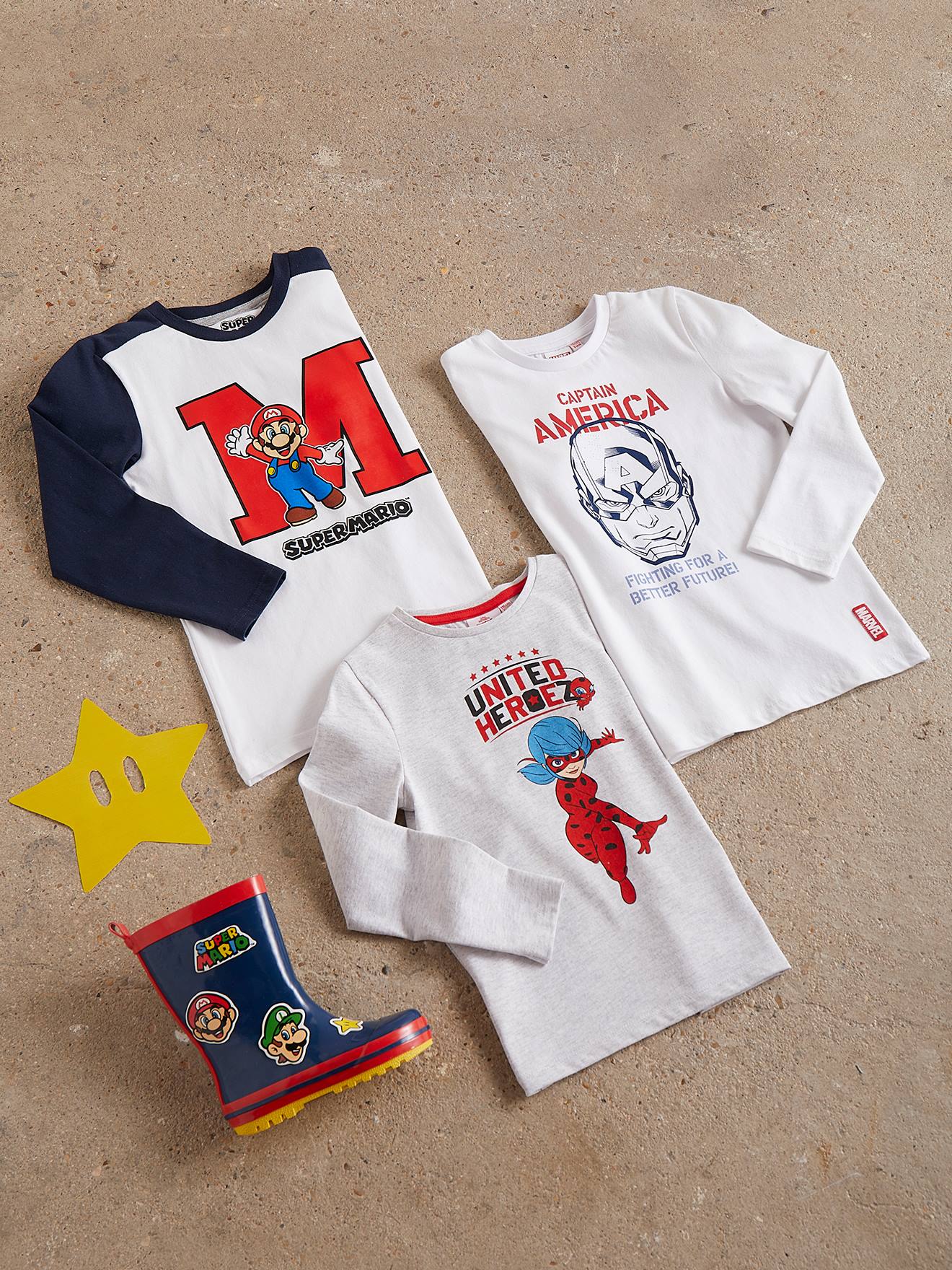 Bottes de pluie Super Mario® bleu