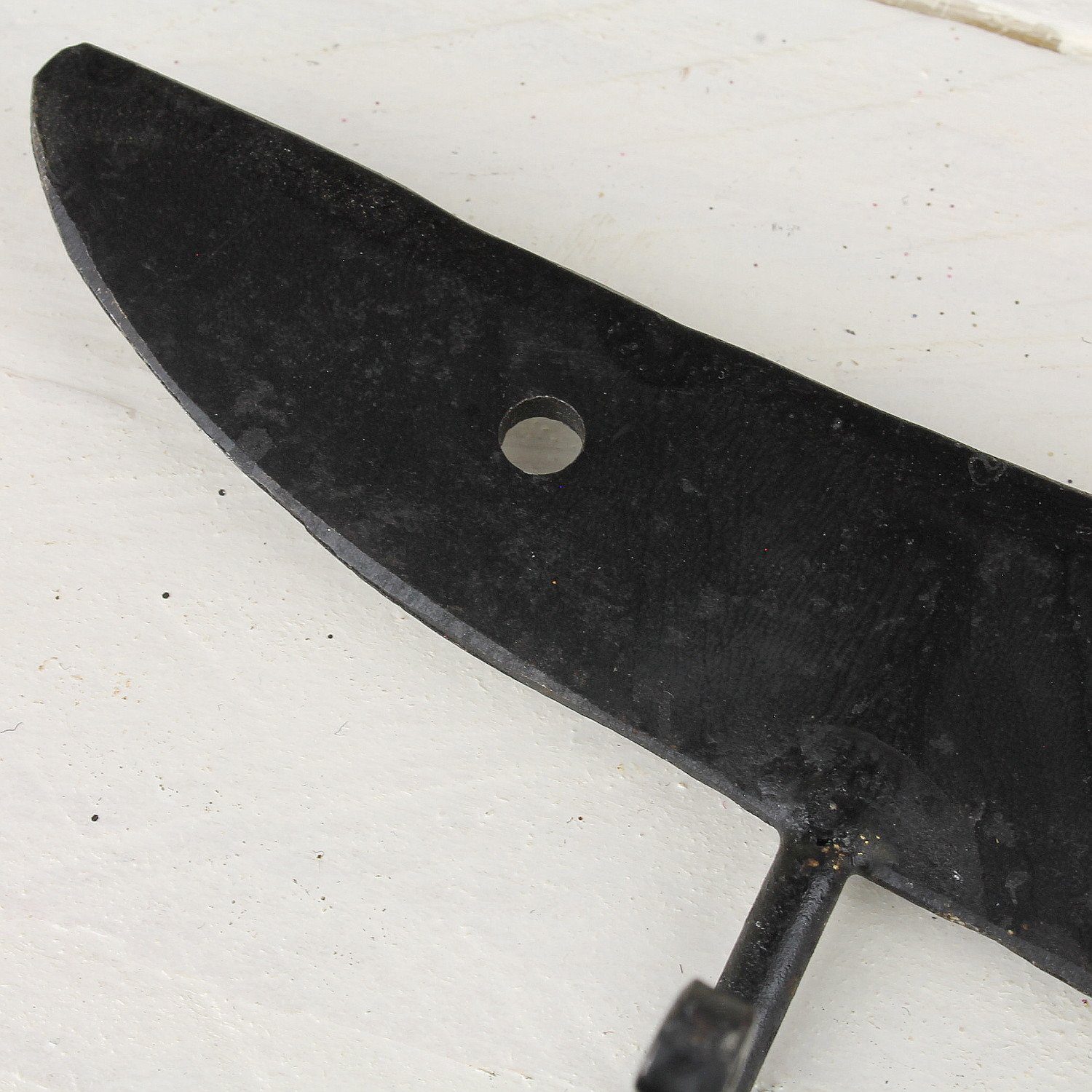 Macosa Home Wandhaken Wandhaken Messer Vintage Metall schwarz Hakenleiste Deko-Haken Küche, Wand, Antik Nostalgie Landhausstil Handtuchhaken Schlüssel-Haken