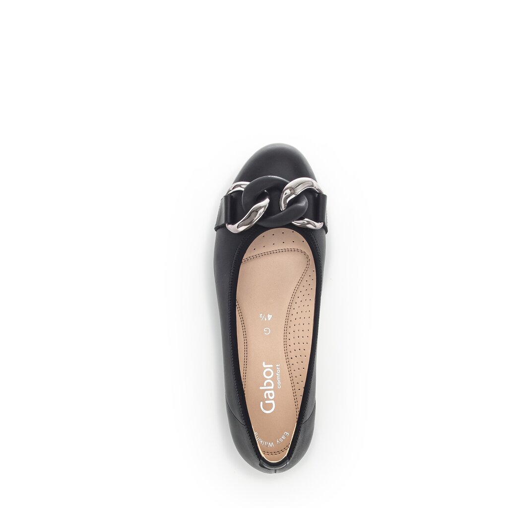 Gabor comfort Sportliche Ballerina schwarz