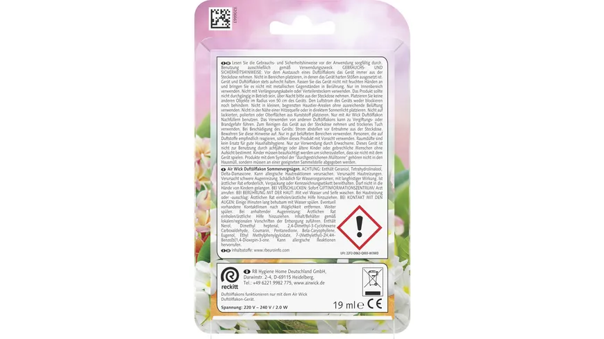 Air Wick Duftölflakon Starter-Set Sommervergnügen