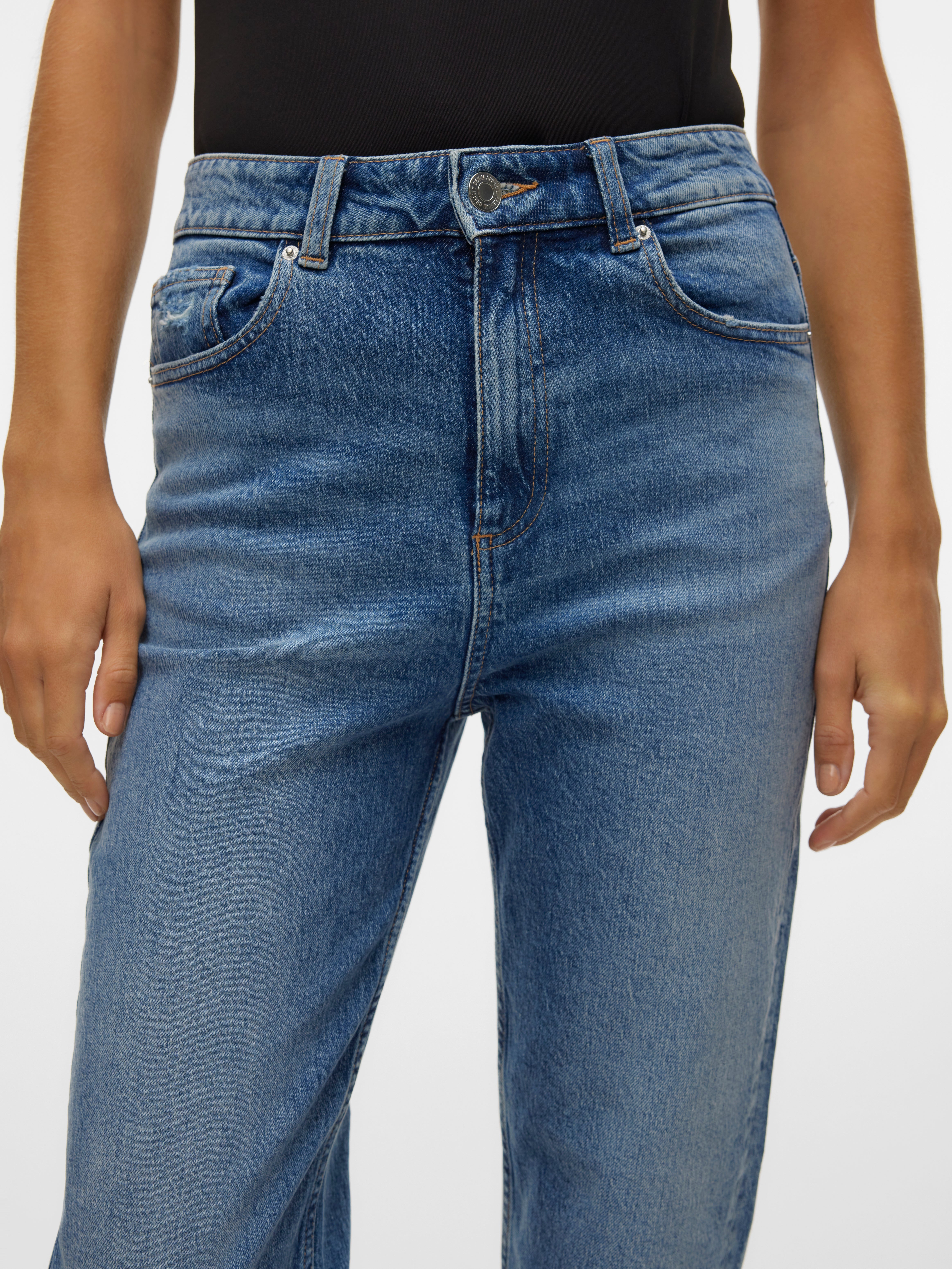 VMCARRIE Super High Rise Hohe Taille Jeans