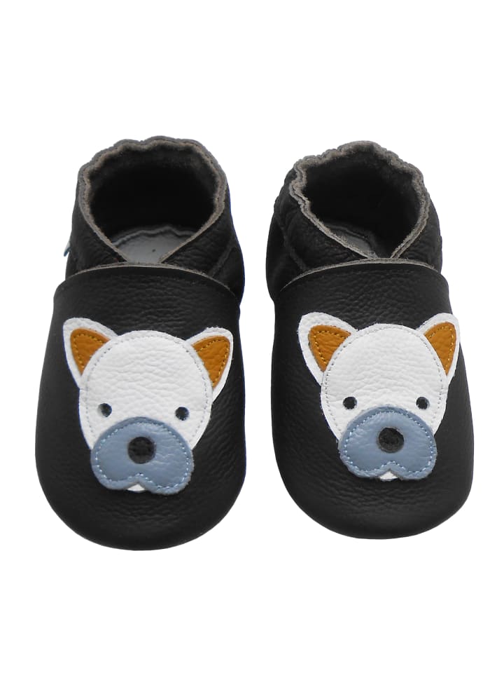 Yalion Baby Leder-Krabbelschuhe 