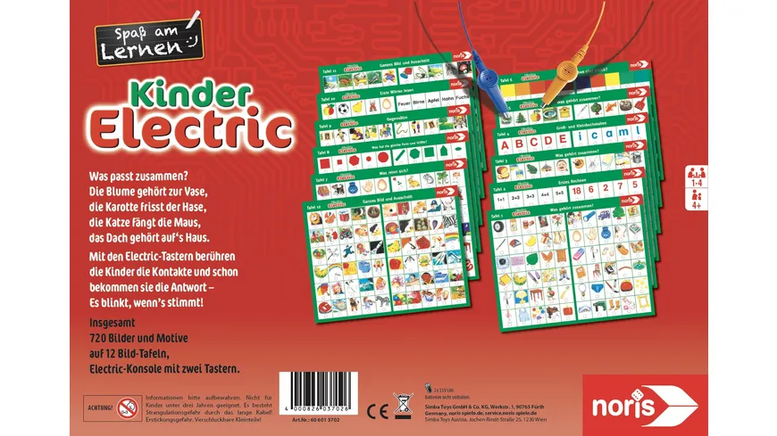 Noris Spiele - Kinder Electric