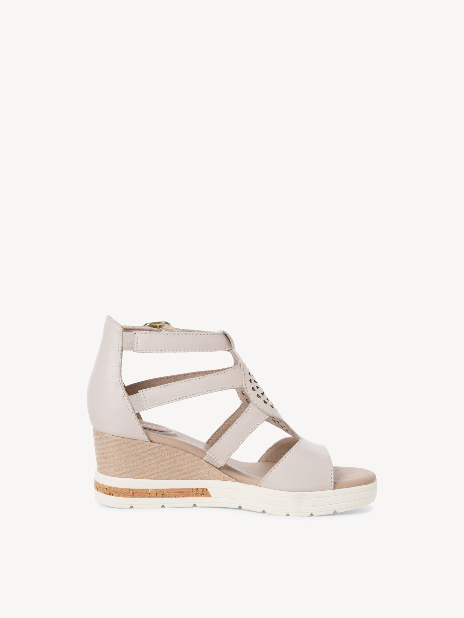 Sandale en cuir - blanc