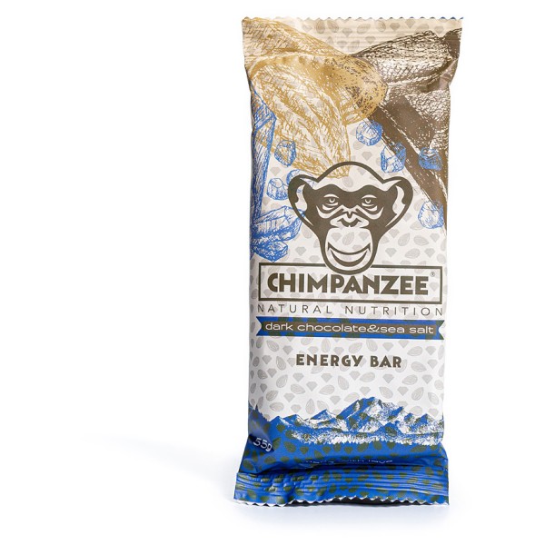 Chimpanzee - Energy Bar Dark Chocolate & Sea Salt - Energieriegel