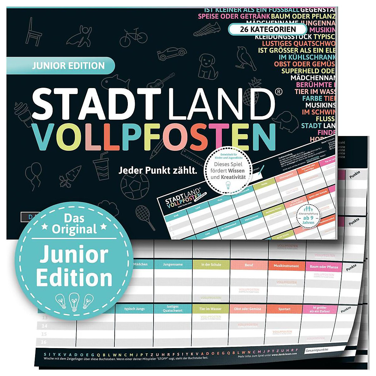 STADT LAND VOLLPFOSTEN® - Junior Edition