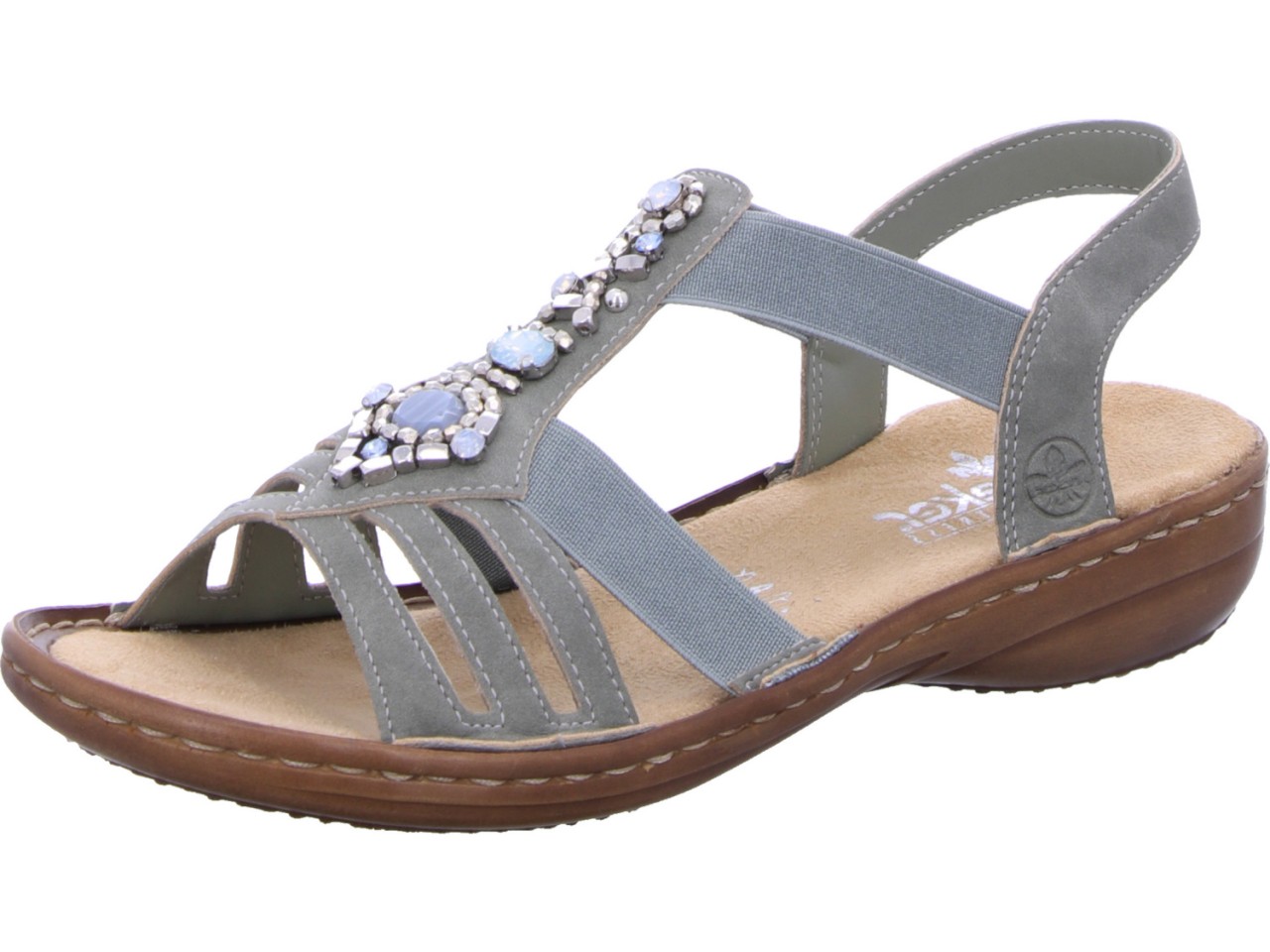 RIEKER Klassische Sandalen grün