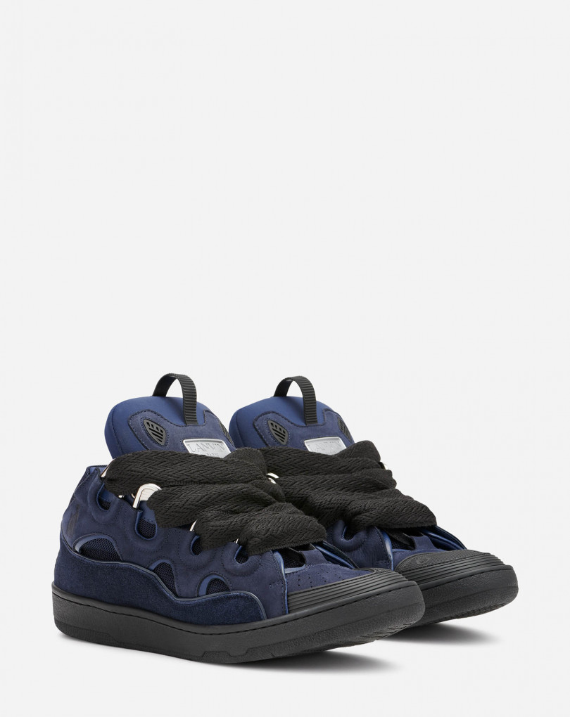 SNEAKERS CURB EN CUIR