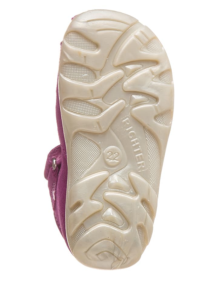 Richter Shoes Leder-Halbsandalen in Pink günstig kaufen 19