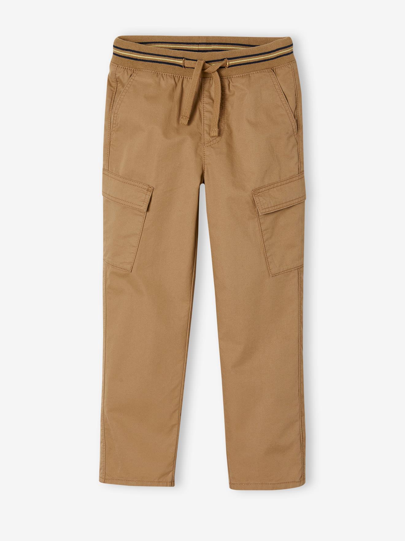 Vertbaudet Jungen Cargohose mit Schlupfbund - nachtblau