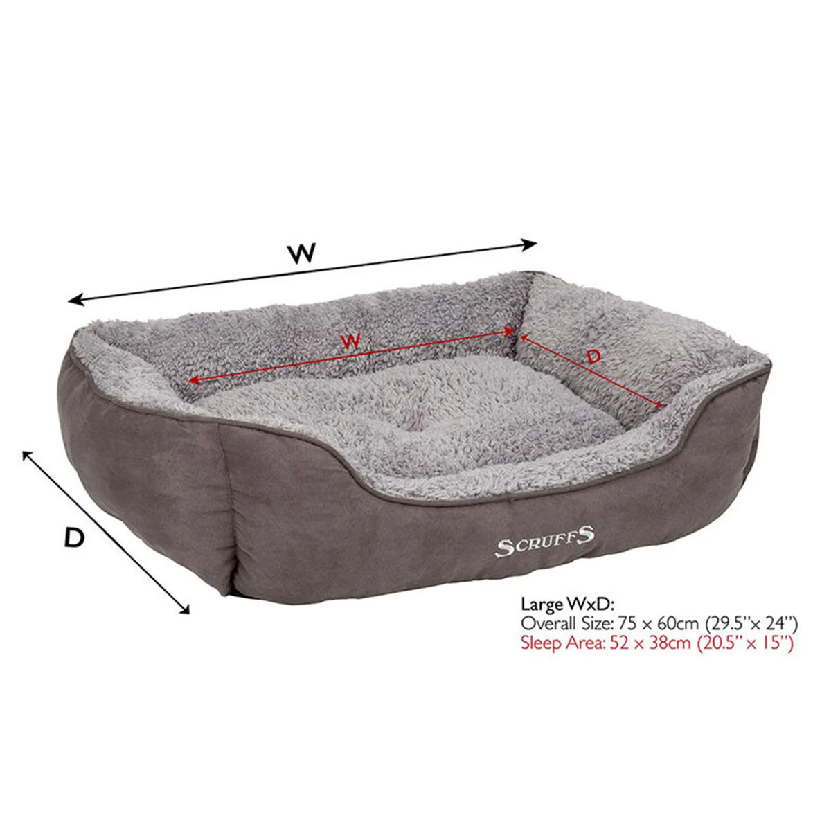 Scruffs Cosy Box Bett Grau günstig kaufen bei ZooRoyal