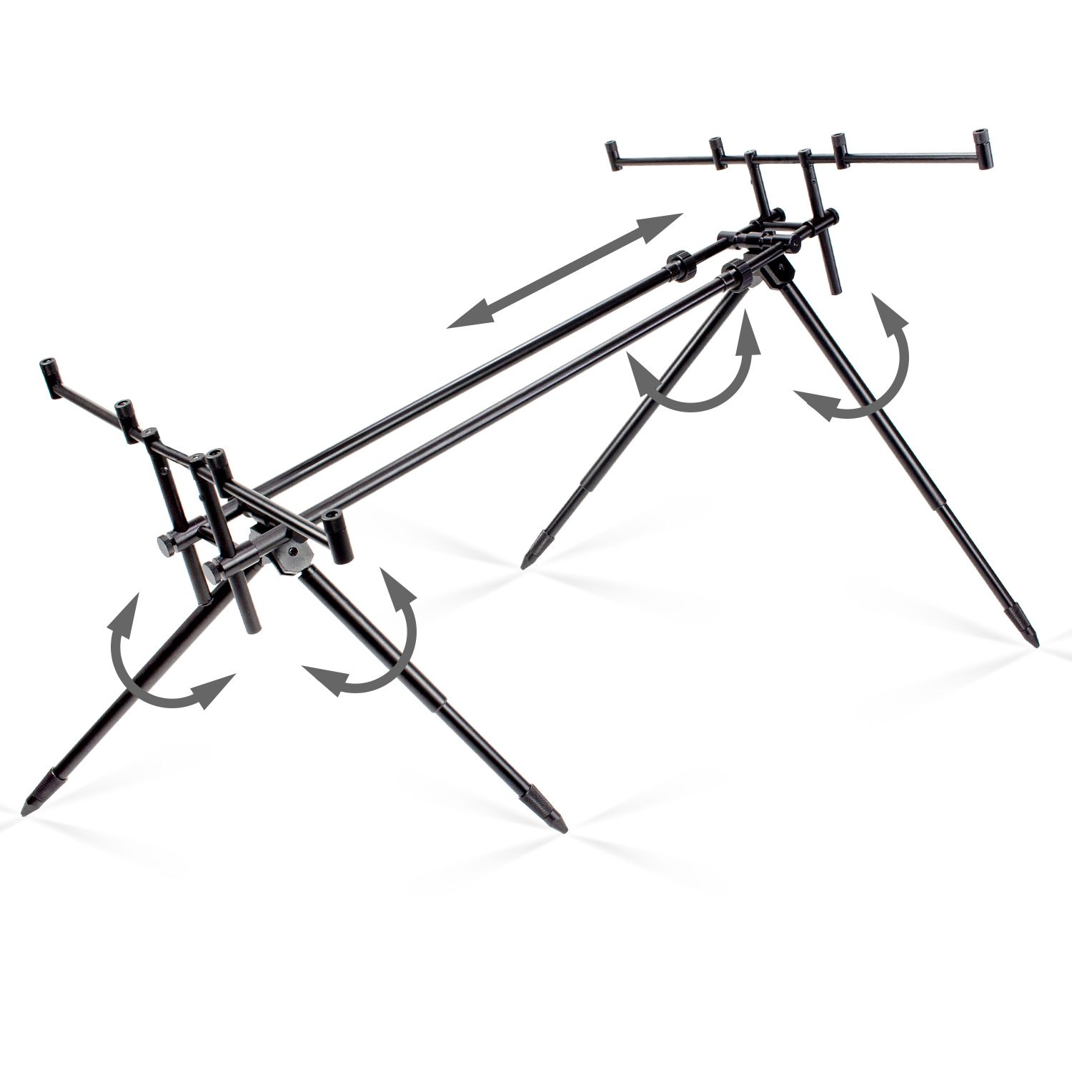 Arapaima Fishing Equipment Riverbank Bissanzeiger Rod Pod