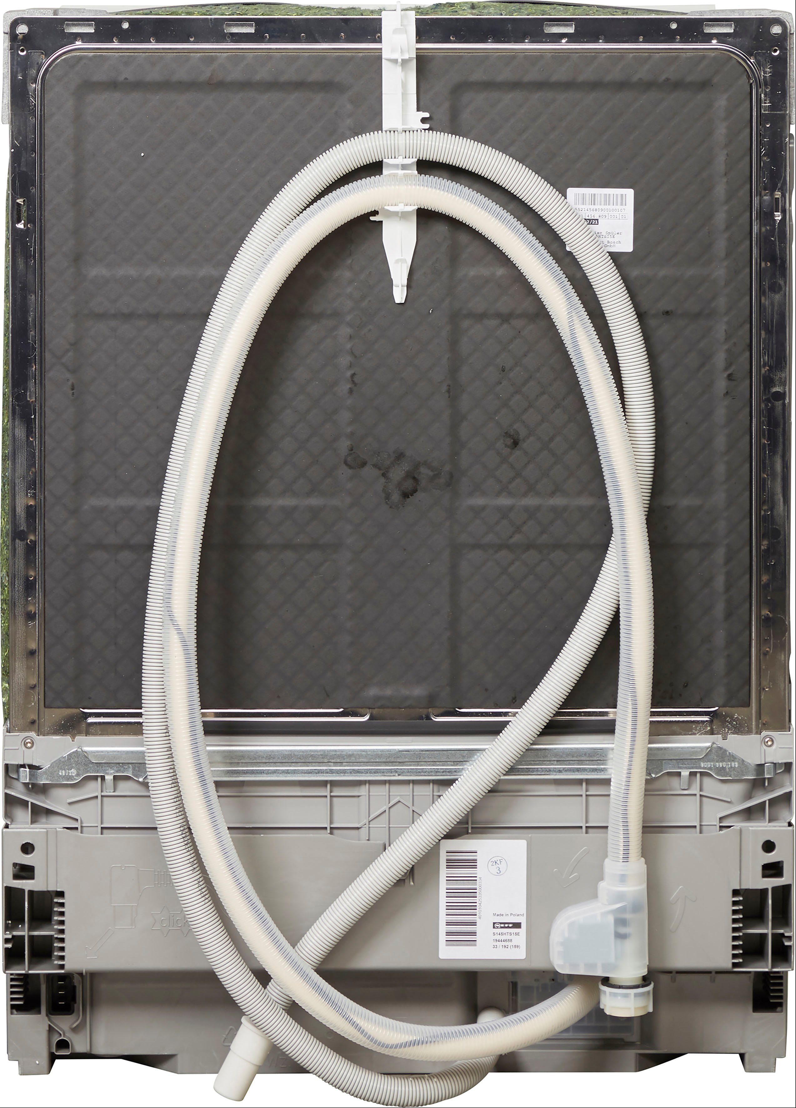 NEFF teilintegrierbarer Geschirrspüler N 50, S145HTS15E, 12 Maßgedecke