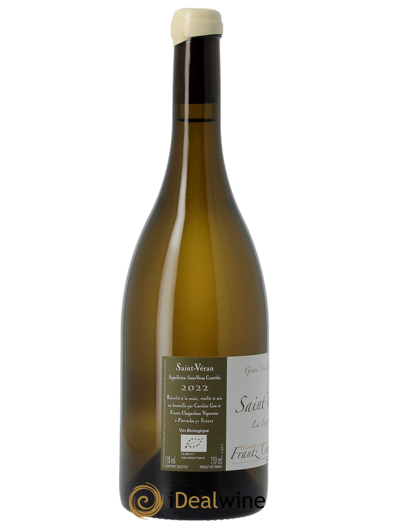 Saint-Véran La Fournaise Frantz Chagnoleau (Domaine)  2022 - Lot de 1 Bouteille
