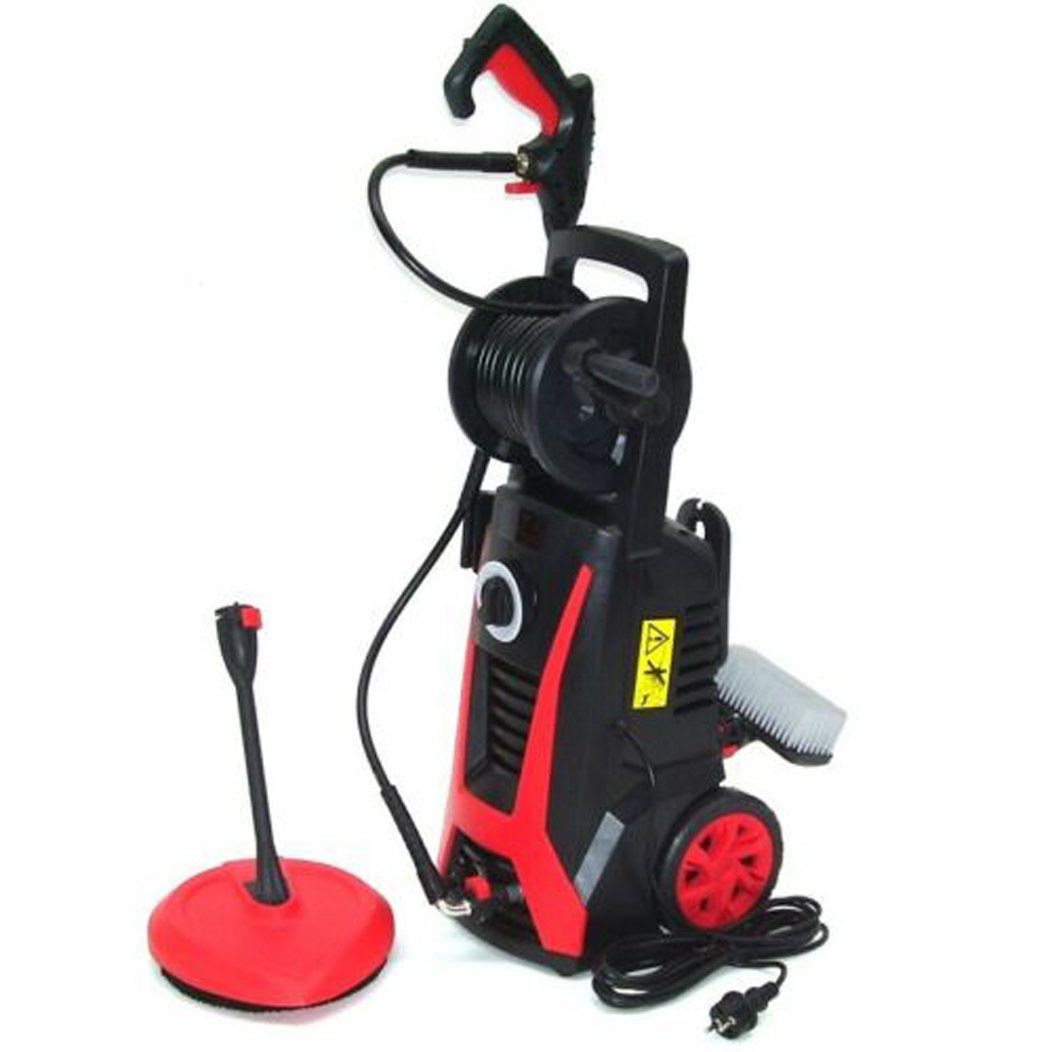 Apex Hochdruckreiniger Hochdruckreiniger 2500W 8m Schlauch 56031 Flächenreiniger Bürste