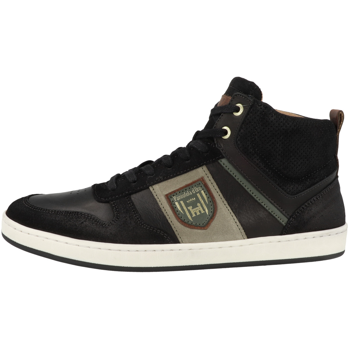 Pantofola d Oro Palermo Uomo Mid Sneaker mid schwarz