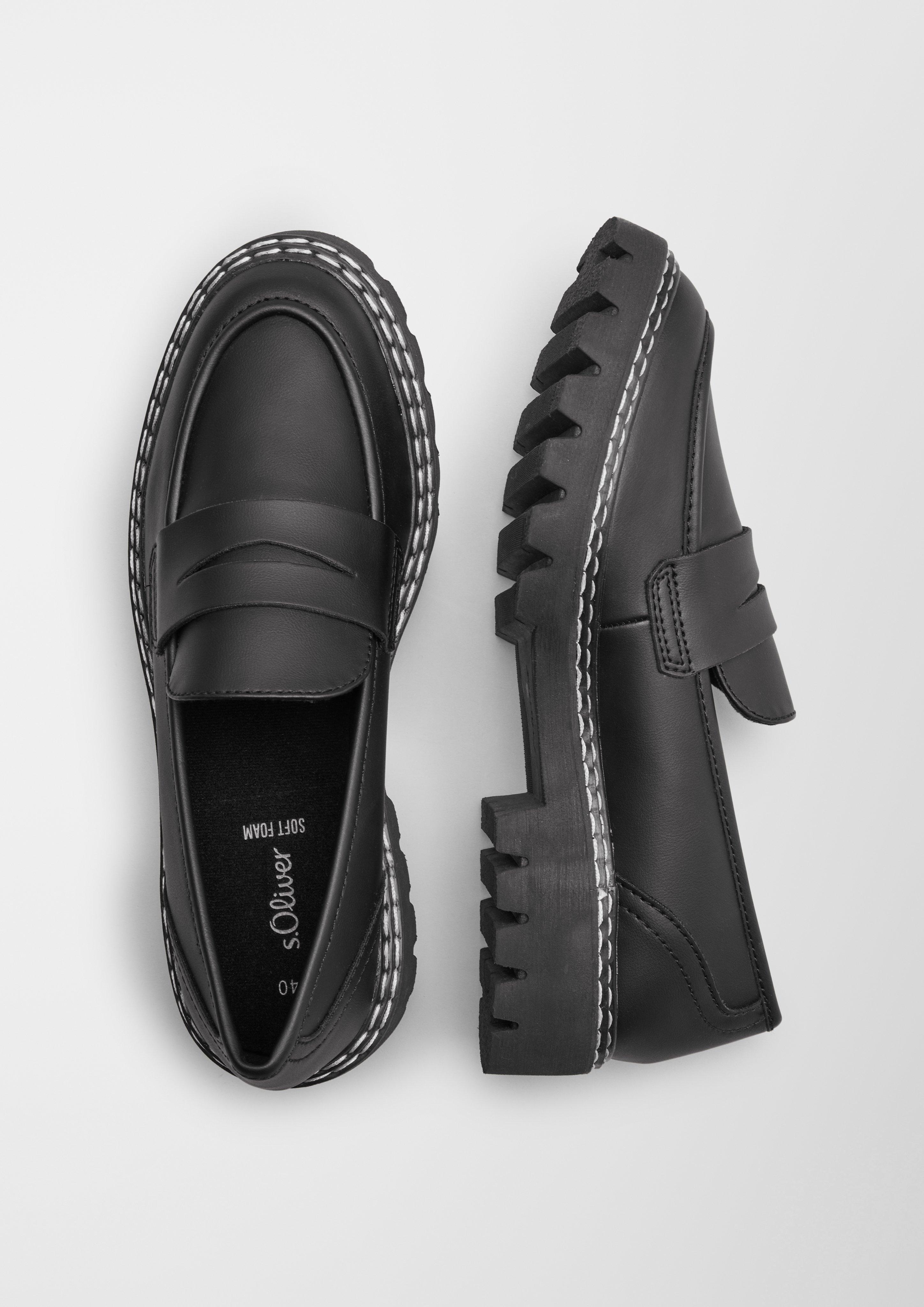 Loafer in Leder-Optik  6007346-001
