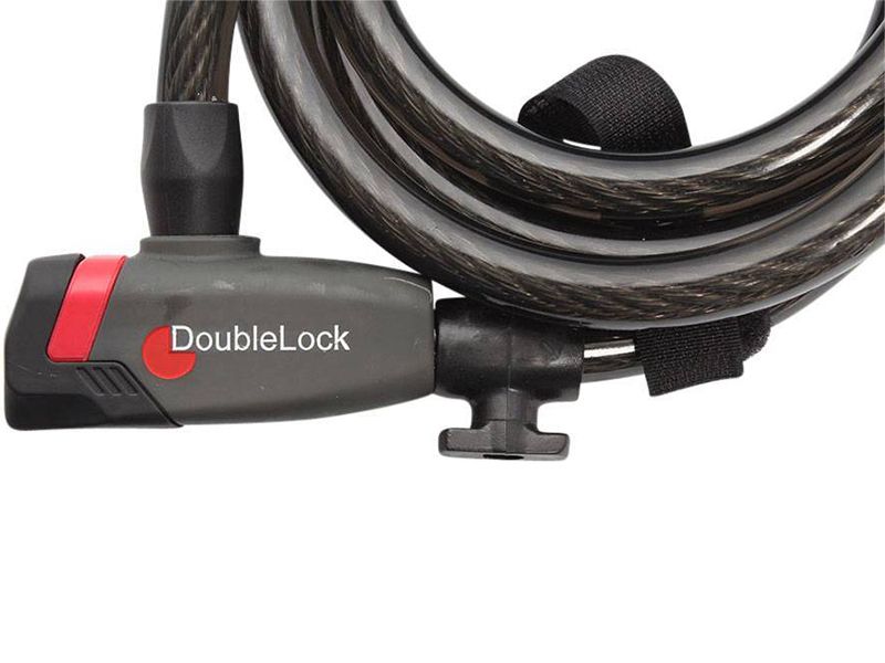 DoubleLock Coil Cable Key Kabelschloss
