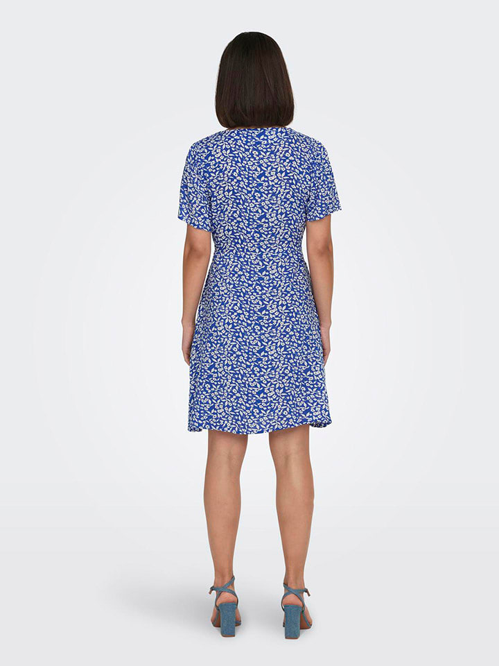 ONLY Kleid in Blau günstig kaufen