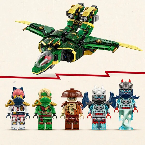 LEGO Ninjago 71845 Lloydin Lentokonerobotti