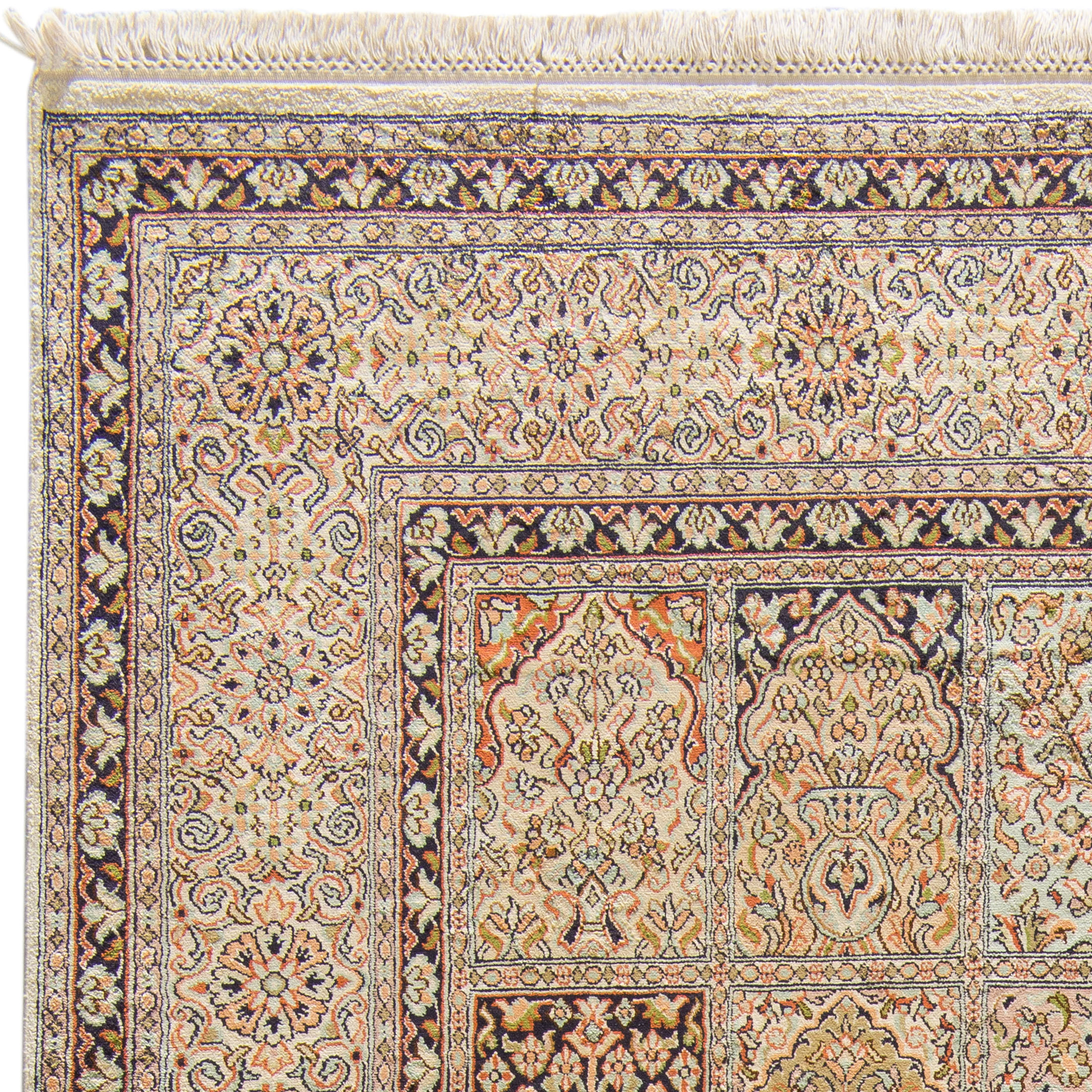 Kaschmir Seide 16/16 ca. 185 x 276 cm, Unikat / Einzelstück