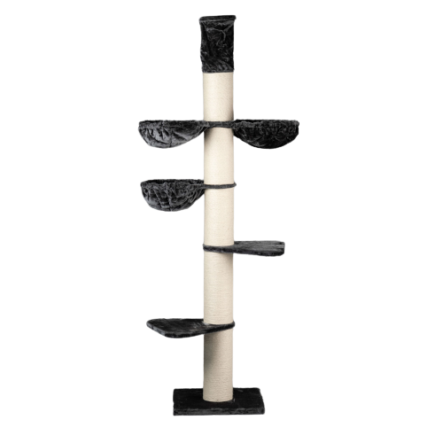 RHR Quality Kratzbäume RHR Quality Kratzbaum Maine Coon Tower anthrazit/ grau