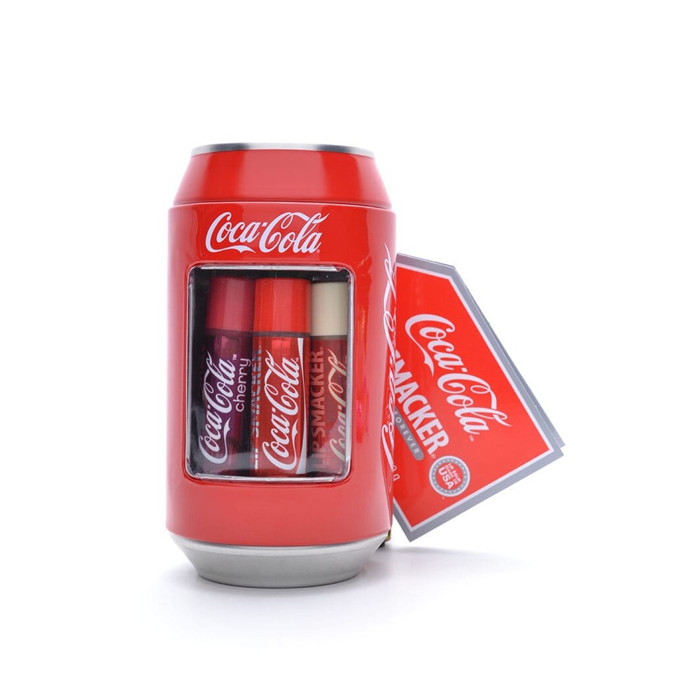 lip smacker Cannette Coca Cola 6 pcs assorties Baume à lèvres