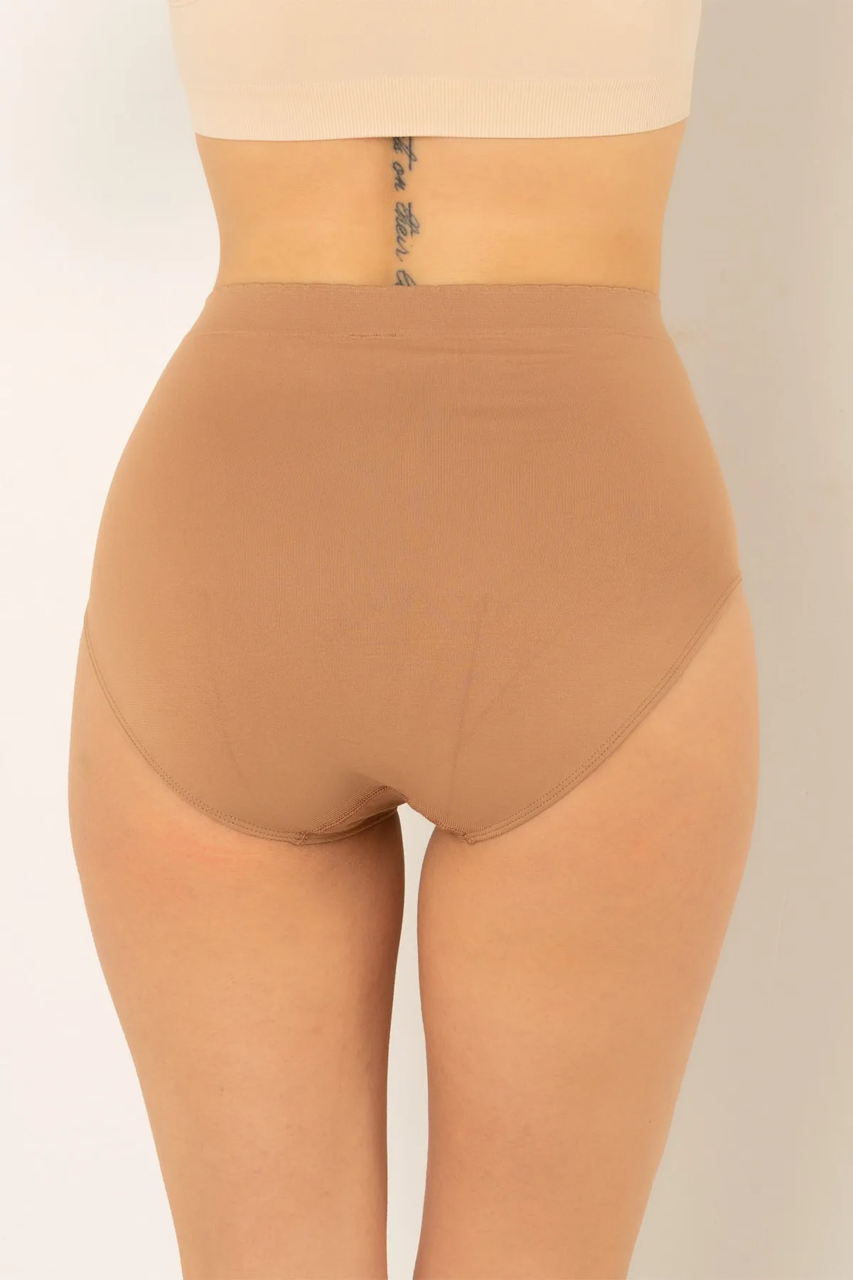 Doremi  Nahtloser, nahtloser Slip für Damen mit hoher Taille