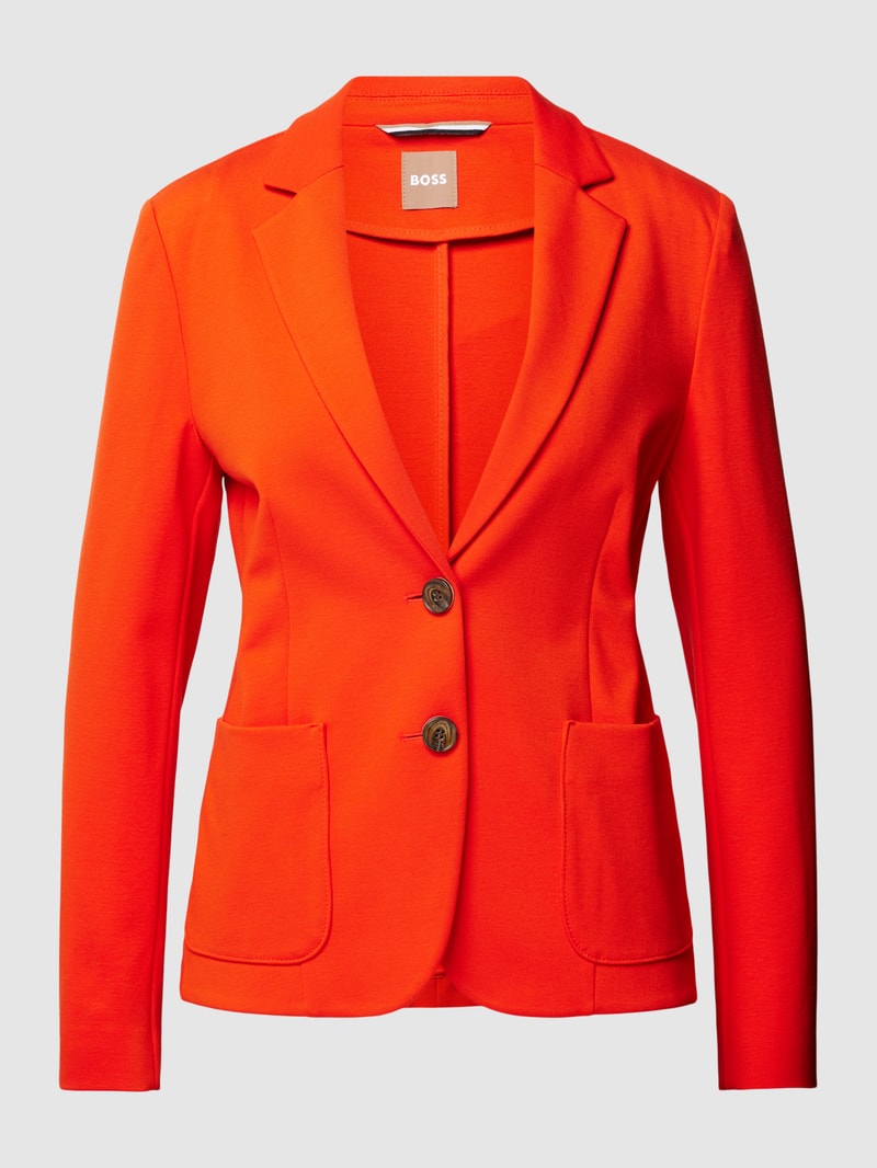 Blazer mit seitlichen Eingrifftaschen Modell 'Jonalahra' in rot