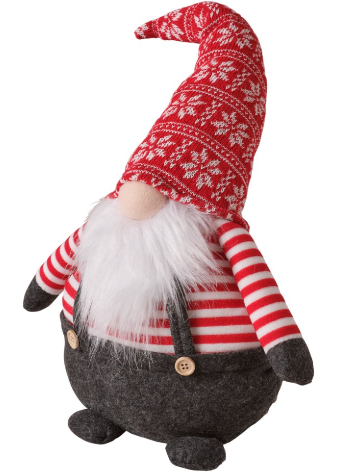 Deko-Figur Wichtel mit dickem Bauch