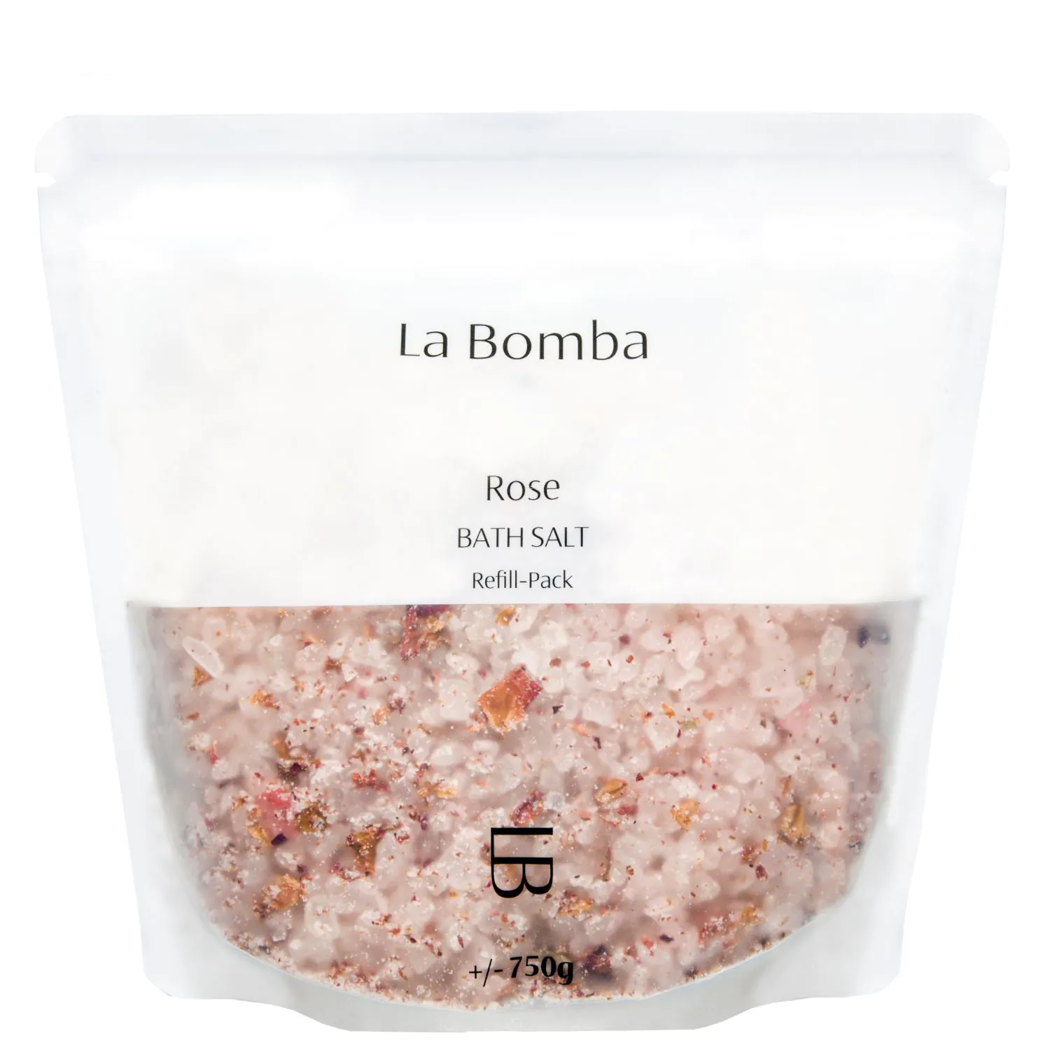 La Bomba Rose Badesalt Refill-pakke