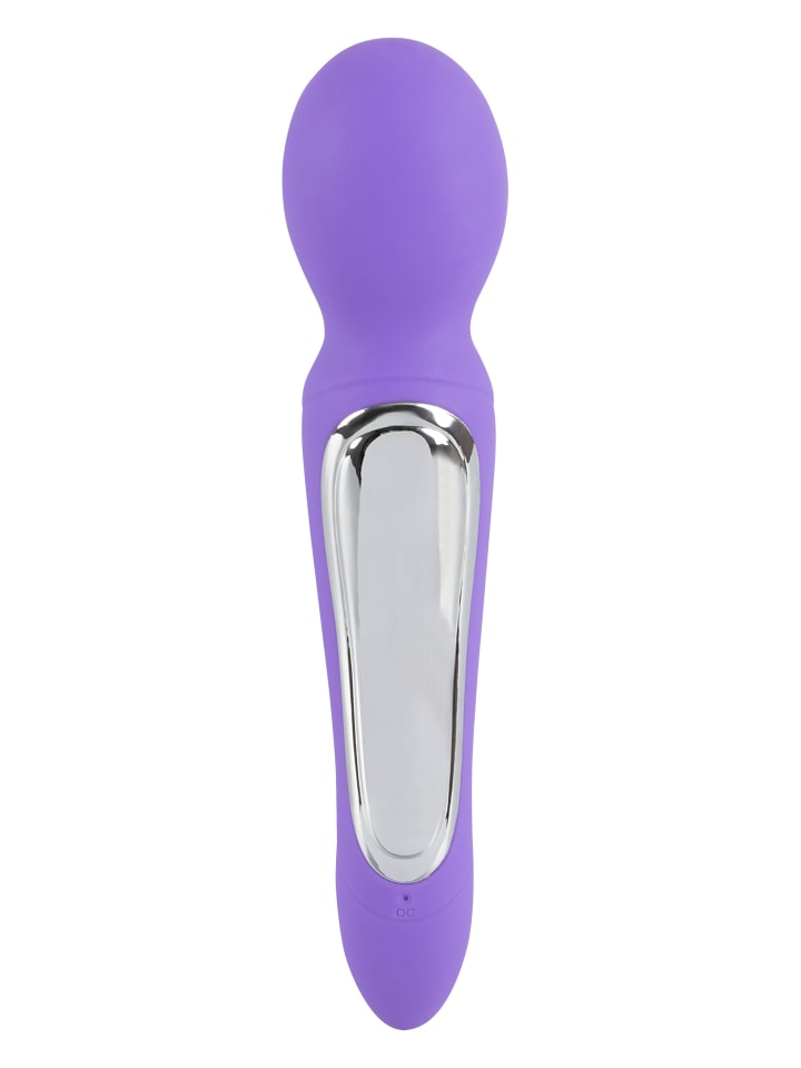 Sweet Smile Vibrator Rechargeable Dual Motor Vibe in lila günstig kaufen 22 cm