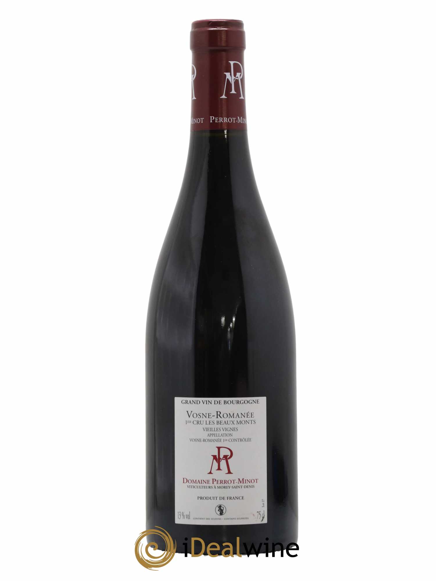 Vosne-Romanée 1er Cru Les Beaux-Monts Vieilles Vignes Perrot-Minot  2017 - Lot de 1 Bouteille