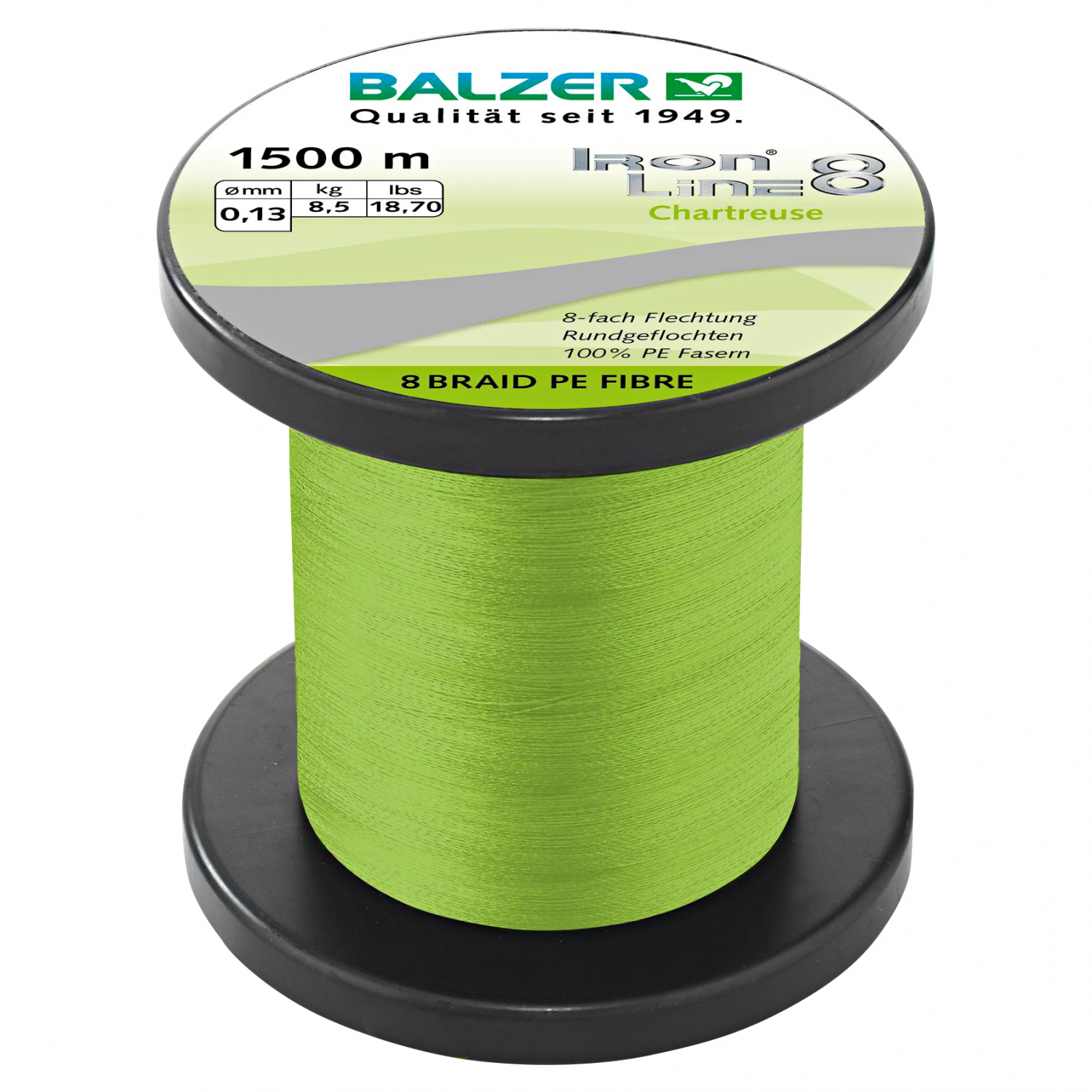 Balzer Angelschnur Iron Line 8 (chartreuse)