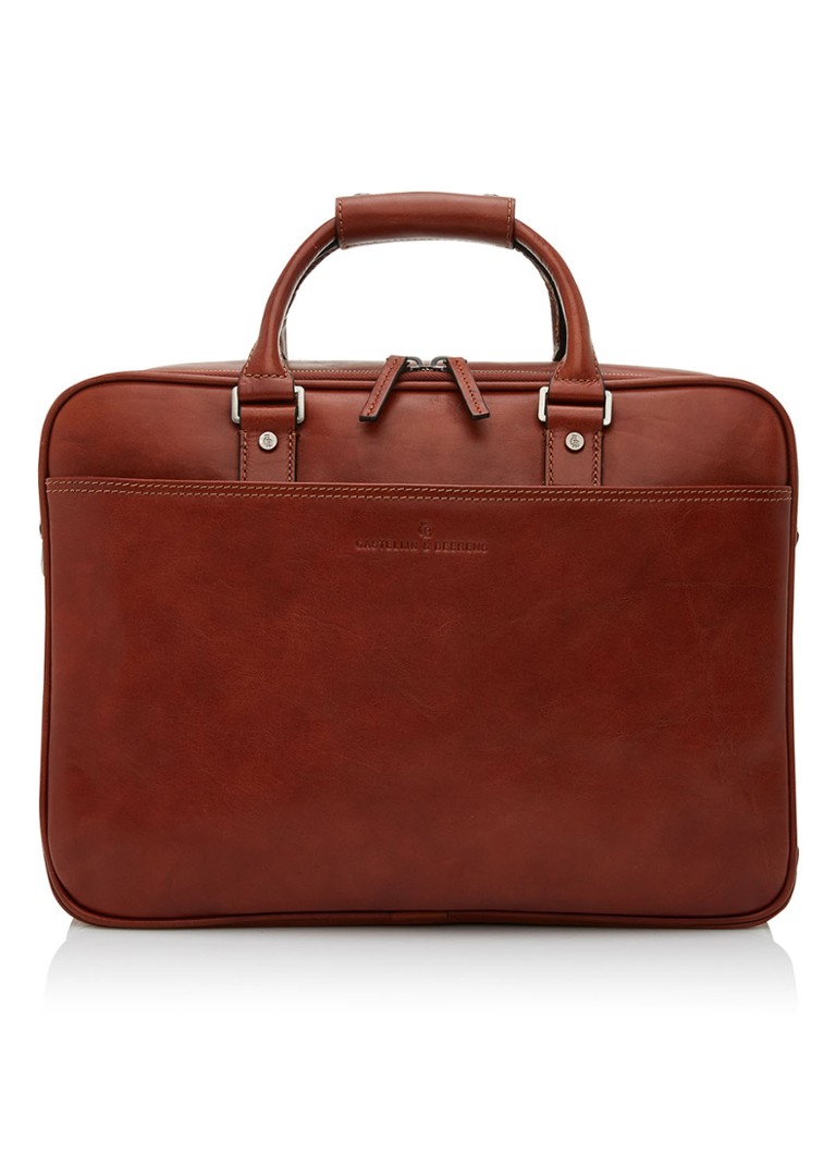 Castelijn & Beerens  Verona businesstas van leer met 15,6 inch laptopvak