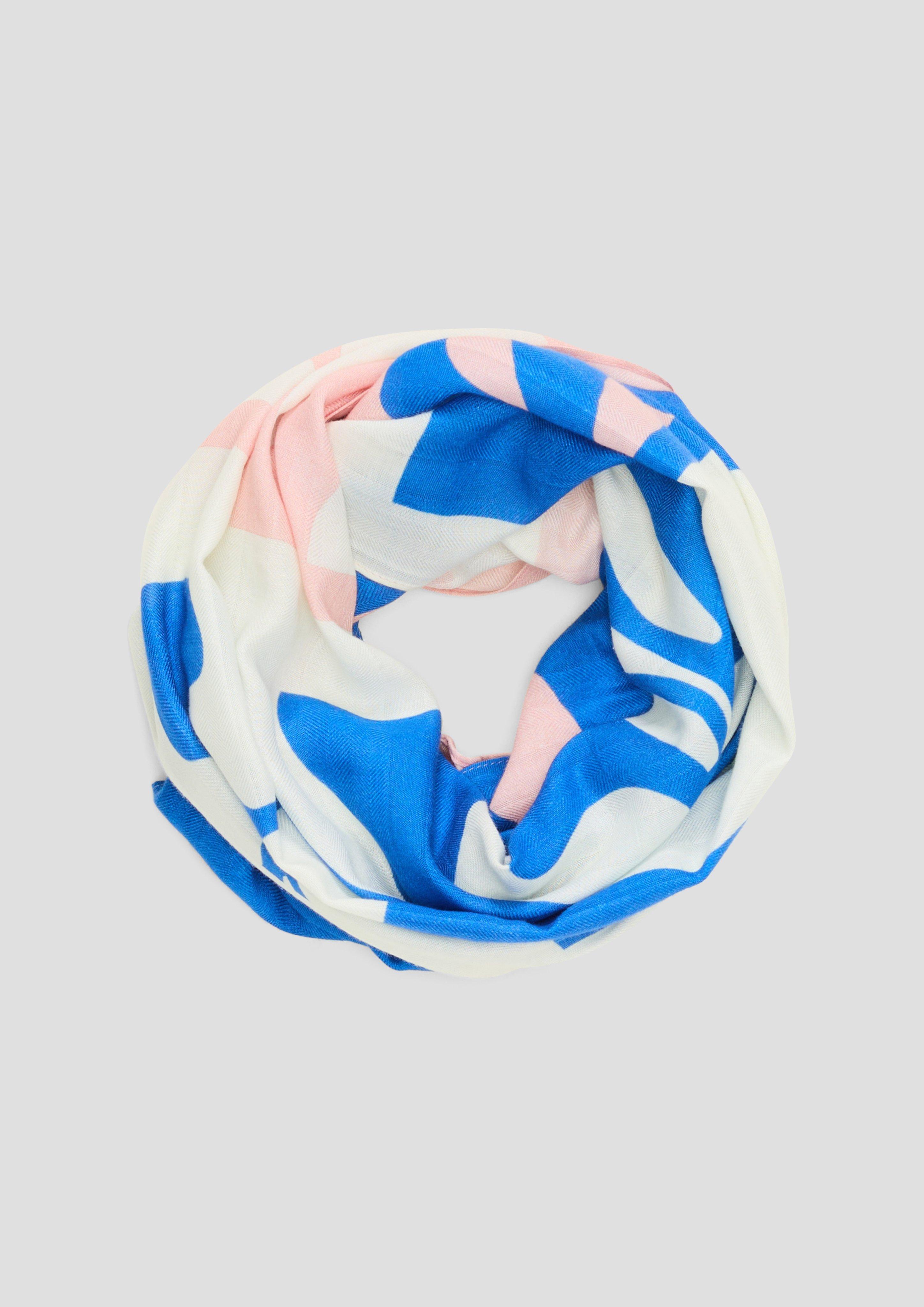 Loop-Schal mit All-over-Muster  2144873-55D7