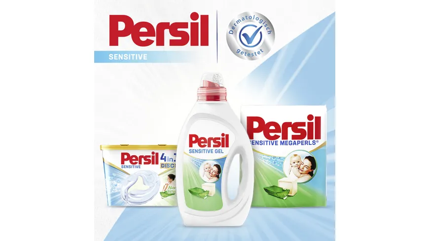 Persil Sensitive Gel Vollwaschmittel 900 ml