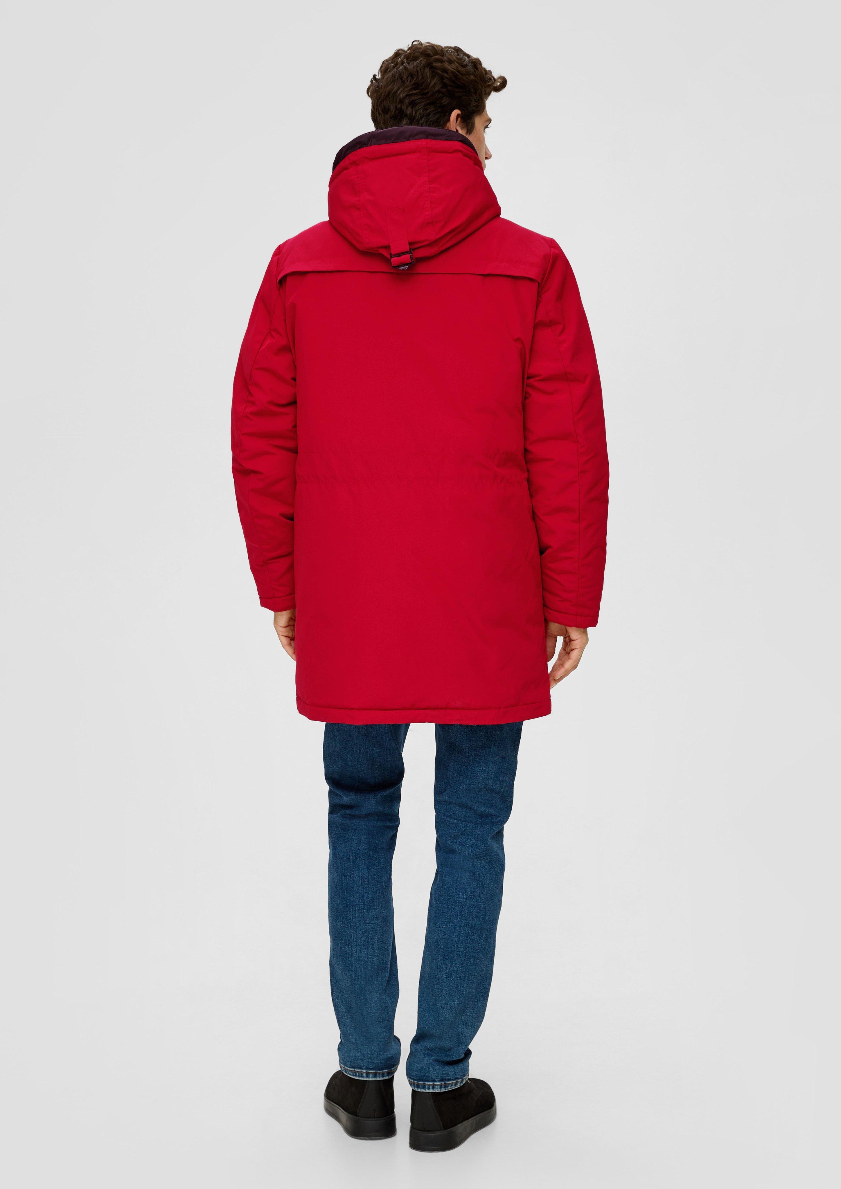 Jacke mit fixierter Kapuze  2132326-3162