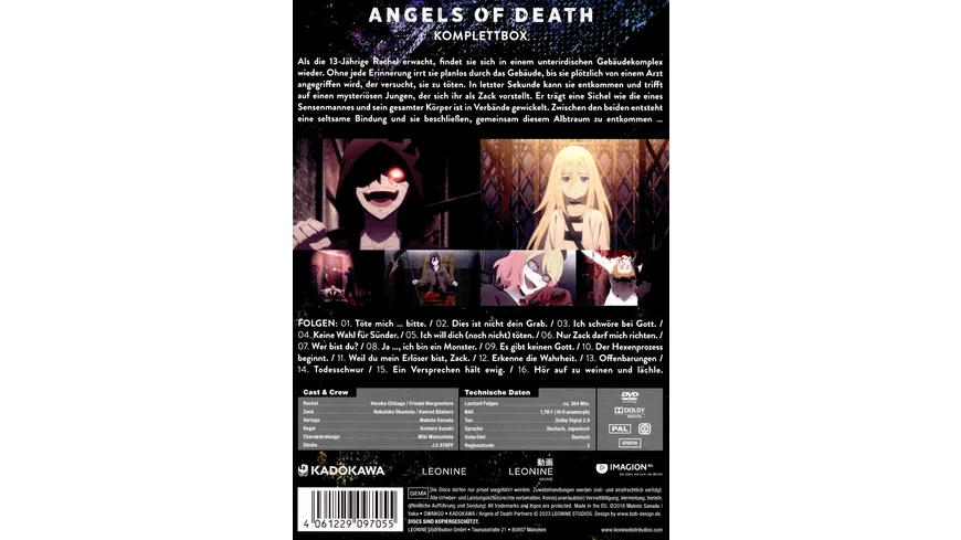 Angels of Death - Komplettbox  [2 DVDs]