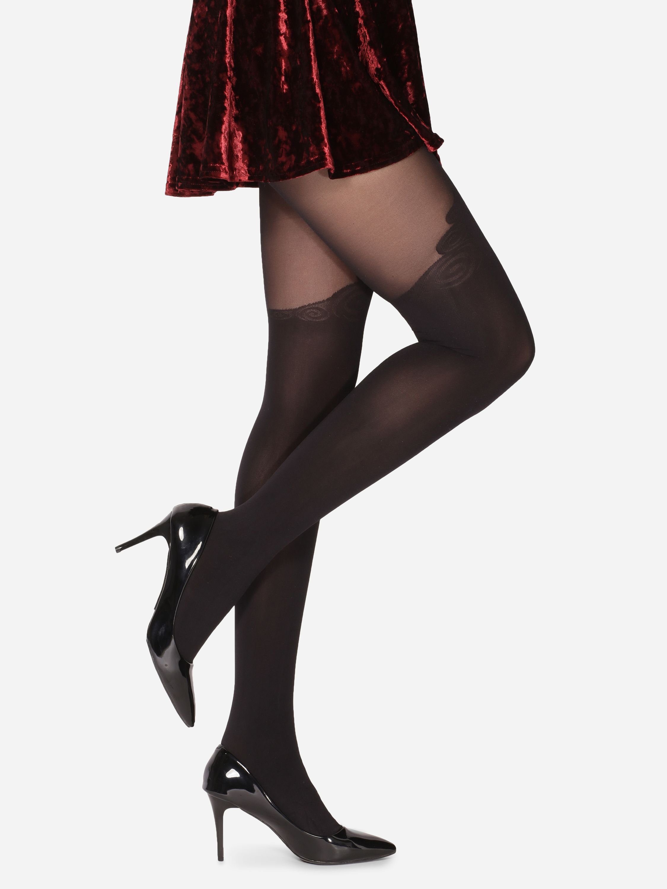 Merry Style Strumpfhose Damen Strumpfhose Feinstrumpfhose MS 389 60 DEN 60 DEN (1 St)
