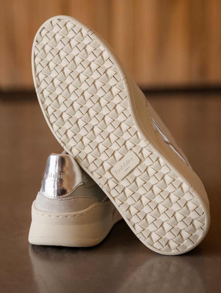 Beverly - Blanc Cassé - Silver - Embruns