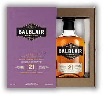 Balblair 21 Years Balblair 21 Years Ein überaus eleganter Single Malt mit selbstbewusstem Understatement. Alter 21 J. - 0,7	 Liter - Vol 46%