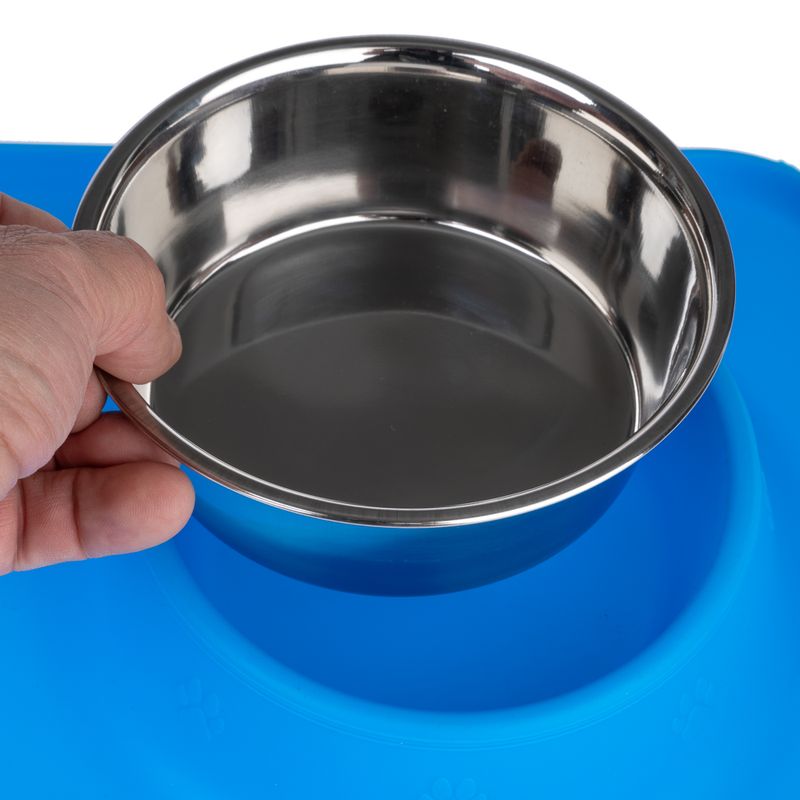 TIAKI Doppelnapf mit Silikonmatte zu TOP-Preisen