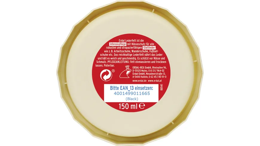 Erdal Protect Lederfett 150 ml