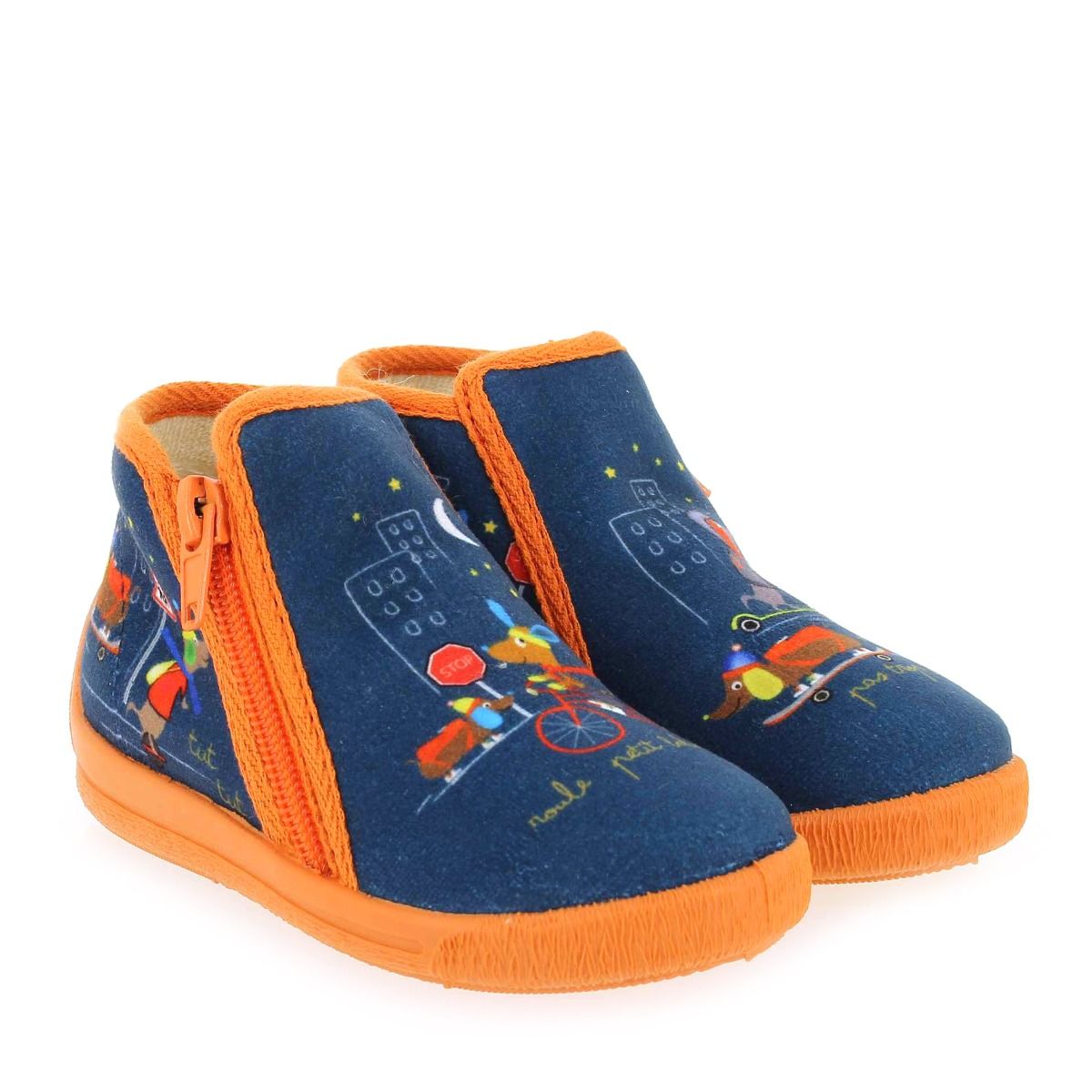 Bellamy  TEK - bleu orange